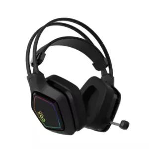 COX 유무선 게이밍 RGB 초경량 헤드셋 블랙 블루투스