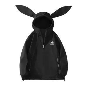 토끼귀 스키복 보드복 남여공용 후드티 방풍 귀달린 사이즈 스노우