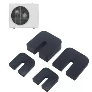 에어컨 실외기 진동방지 고무 받침대 U자형