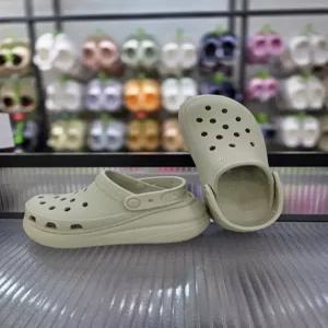 [크록스][크록스] 공용 높은굽 크러쉬 클로그 207521-1WY