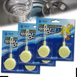 세정알 B닥터싱크 걸이식 씽크대 걸음망세정제 6개