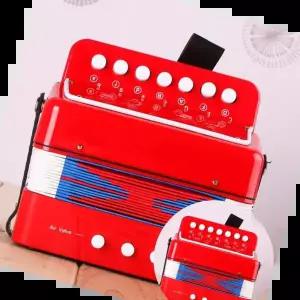 소리 어린이 기본연주 가능 소형 미니 아코디언 음악