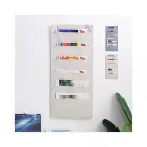 루미나D 다용도 정리함 벽걸이 수납포켓 주머니 악세서리 6단