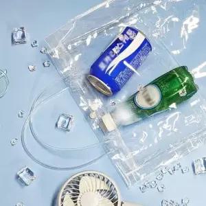 30X40X10 PVC백 비치백 꽃가방 바캉스가방 PVC 투명백 WFJZF41