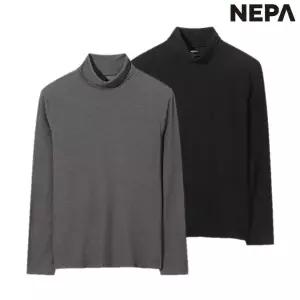 네파 남성 가을겨울 기본형 소프트 하이넥 목폴라 티셔츠 7L753632155400