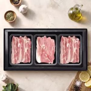 [숨비포크]제주 한돈 실속 선물세트 1.4kg (오겹살 500g 2팩 + 앞다리살 400g)