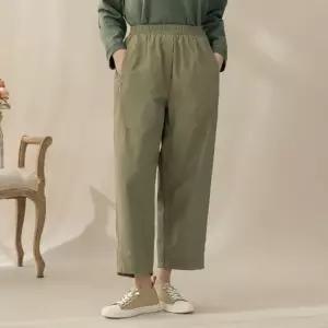 웨더 절개 배기 밴딩 팬츠 마담 미시 중년 여성 빅사이즈 40대 50대