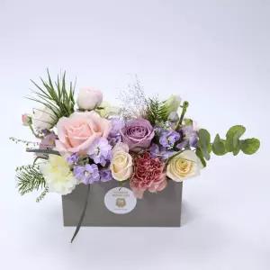 코즈니 비올라 꽃상자 화이트데이 발렌타인데이 어버이날 스승의날 생일 기념일 감사 프로포즈 선물 축하