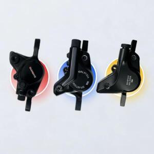 시마노 B05S EZMTB M355 브레이크 패드 2-피스톤 유압 캘리퍼 BR-MT410 디스크