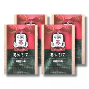 정관장 홍삼진고 100g 4박스 + 쇼핑백 /wb