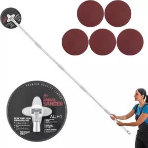 드라이월용 폴 샌더 샌딩 u2013 4993인치 수동 손 드라이월 연장 그림 그리기에 완벽 시트 5장으로 완성 60