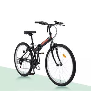 2026 레스포 투모로우 26인치 접이식 자전거(바구니 펌프 번호키)