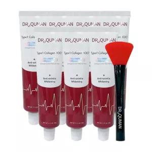 닥터큐먼 콜라겐 크림팩 시즌2 프리미엄 콜라겐팩 60g 7개+전용스파출라