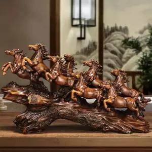 말 장식품 거실 재물운 장식 황금 말장식 개업선물 풍수