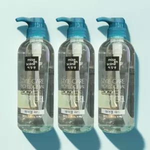 미장센 미쟝센 스타일 케어 스트롱 홀드 헤어젤 하드 500ml 3개