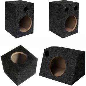 튜닝 우퍼 북쉘프 낱개 스피커통 6인치 자작 외나팔 박스 스피커 무 4인치 4 사각박스