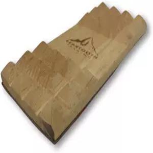 베어투스 트레이딩 스노보드 스톰프 패드 - 지속 가능한 목재로 제작 3 x 7 표면적 어떤 보드에도 어울리는