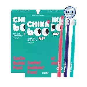 크리오 키즈 치카부 어린이 초미세모 칫솔 1단계 9개입 x3개