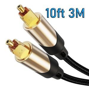 디지털 광 오디오 케이블 3M 5.1CH HIFI Toslink SPDIF 동축 코드 앰프 용 땋은 apple 호환 TV 플스호환