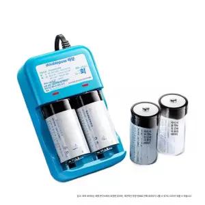 d형 배터리 충전기 동시 세트 1.5v 4개 충전 범용 손전등 제품 가능 세트와 건전지