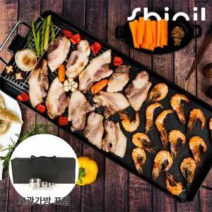 [국내생산]  77cm 와이드 대형그릴 고기불판 SGP-H82WS / 다양한 구성품 + 보관가