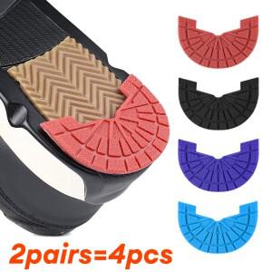 신발 수리 2 쌍 내마모성 Outsole oles Anti-Slip SelfAdhesive Sole Protector 스티커 스니커즈 힐 고무 S