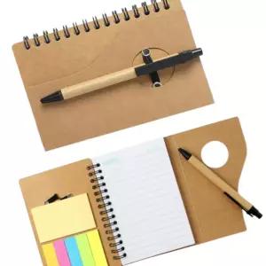 스프링 볼펜 미니 수첩 포켓 휴대용 메모장 공부 크라프트