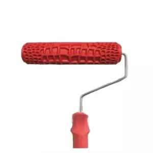 벽면 홈데코 페인트롤러 악어가죽 패턴 페인트 인테리어 도구 벽지 엠보싱