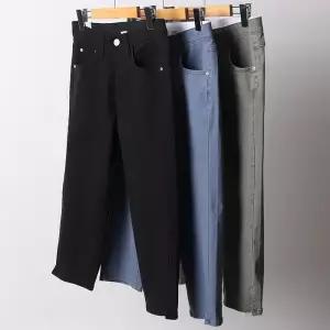 빅사이즈밴드바지 D814L506 쓰리컬러트임7부팬츠 MD