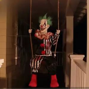 할로윈데이 귀신 가짜 그네를타는광대 미라 광대 그네