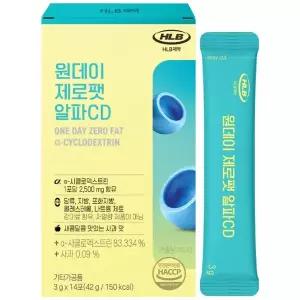 [HLB제약]원데이 제로팻 알파CD 14포, 1개