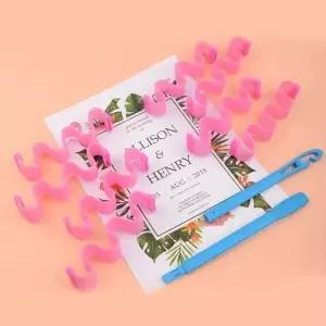 웨이브 히피펌 물결 롤 42cm 스타일링 도구 고데기 없음-WFIS80H