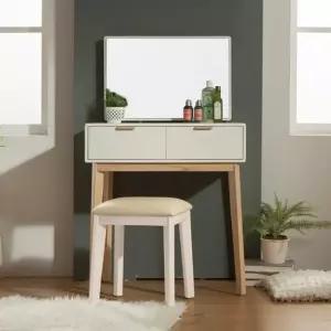 트리빔하우스 T-ISA 원목 도장 화장대 세트