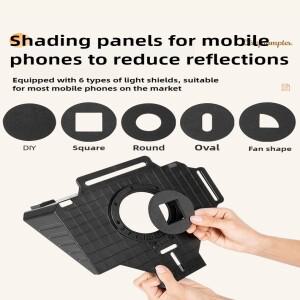 휴대폰  DSLR 녹화 미니 텔레프롬프터 휴대호환  인스크라이버 휴대폰  비디오 리모컨 포함