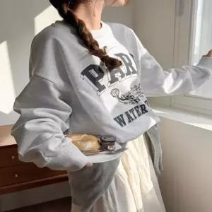 카터스 루즈핏 라운드 맨투맨 86265 빅사이즈 여성의류