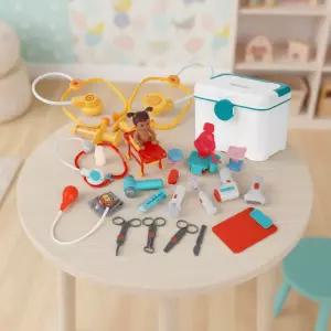 캐스B 함께하는 병원놀이 세트 의사 간호사 직업체험 청진기 주사기 모형 진료 진찰 장난감