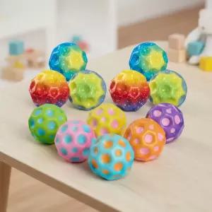 캐스B 스포츠 통통볼 12종세트 컬러풀 탱탱볼 점핑 공놀이 유아체육 대근육발달 어린이