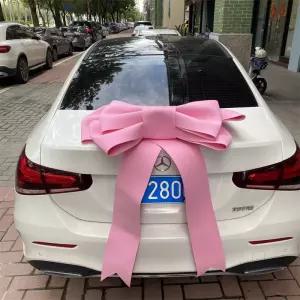 대형리본 크리스마스 웨딩 인테리어 프로포즈 카장식 본인조립