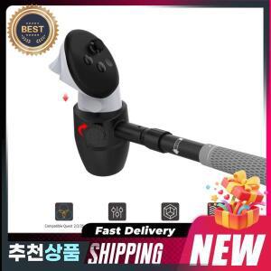 VR 골프 클럽 부착물 미끄럼 방지 핸들 그립 메타 퀘스트 3S/퀘스트 3/퀘스트 2 컨트롤러용
