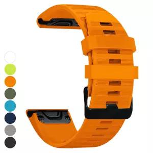 가민 호환 퀵핏 실리콘 스트랩 시계줄 밴드 26mm 피닉스 프로 솔라 인스팅트 50mm 디센트 31mm 택틱스 델타 엔듀로 에픽스
