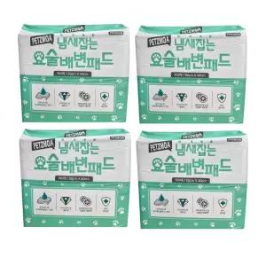 페츠모아 냄새잡는 요술 배변패드 표준형 100매 4개