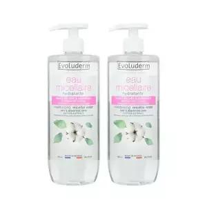 이볼루덤 미셀라워터 750ml x 2 클렌징 세안제