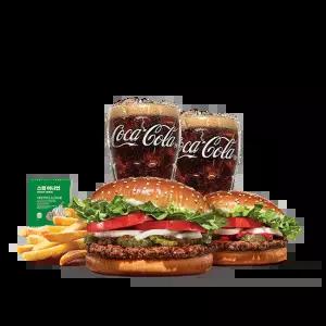 버거킹 불고기와퍼+와퍼주니어+콜라R+콜라R+쉐이킹프라이 스윗어니언