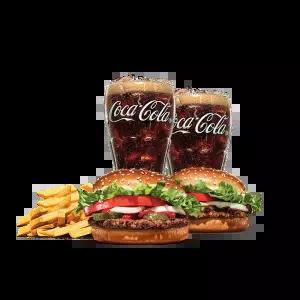 버거킹 와퍼주니어+불고기와퍼주니어+콜라R+콜라R+프렌치프라이L