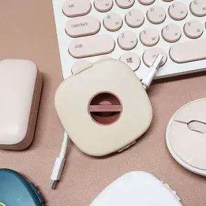 이어폰 줄정리기 충전선 전선 정리 케이스 WE40762