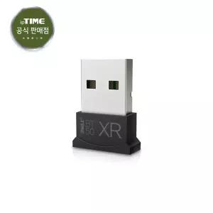 아이피타임 블루투스 5.0 동글 리시버 BT50XR 블랙 [H@lu]