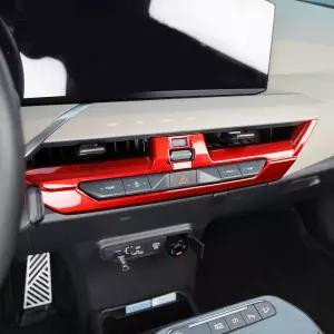 EV5 튜닝 레드 몰딩 센터페시아 송풍구 커버