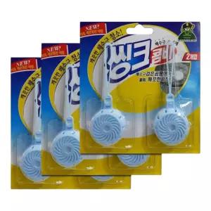 싱크대 걸음망 걸이식 탈취제 세정제 2Px3개 배수구 주방