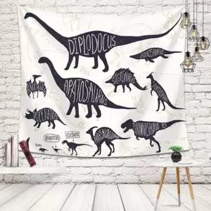 월데코 공룡 가림막 패브릭포스터 소100cmX70cm