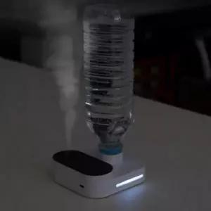 /이룸 미니가습기 무선 LED 저소음 보틀형 디지털 무드등